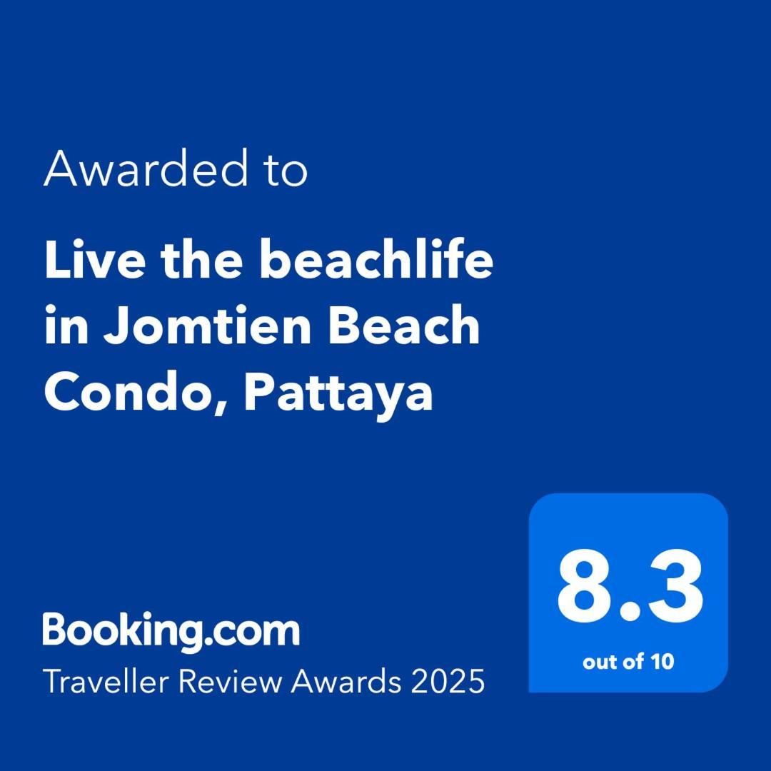 Live The Beachlife In Jomtien Beach Condo, Pattaya Exterior photo